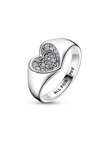 Anello PANDORA - Cuore Pavé...